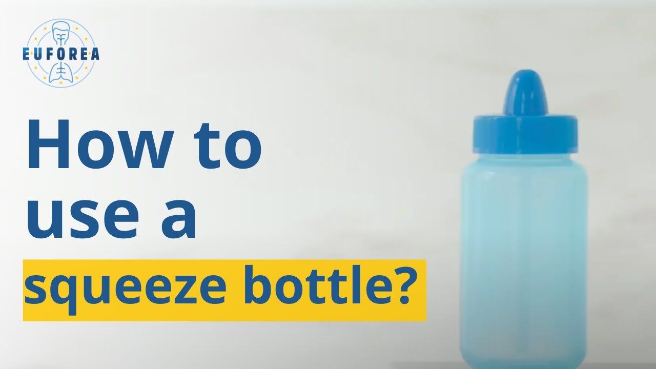 How to correctly perform a nasal rinse with a squeeze bottle